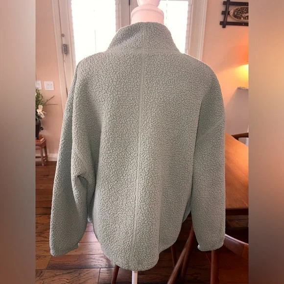 Nike Green Fleece Sweatshirt - Picture 4 of 6